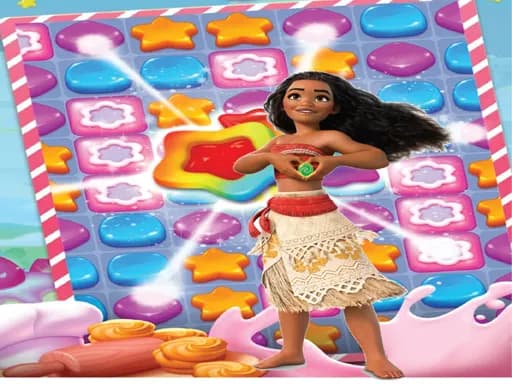Moana Tatlı Eşleştirme Oyununu Oyna