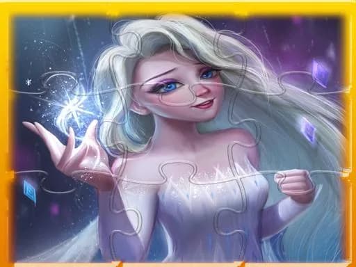 Elsa Frozen Yapboz Bulmacası