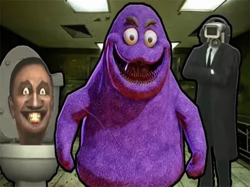 Grimace Shake Kaçışı: Skibidi ve Kameraman