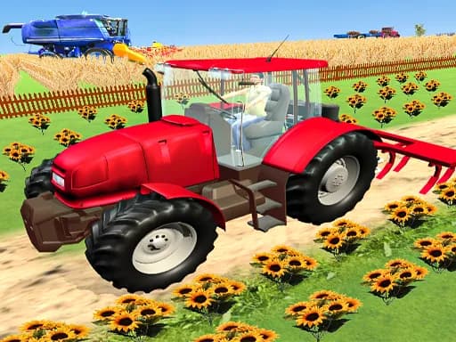 Modern Traktör Tarım Simülatörü: Biçerdöver Oyunları