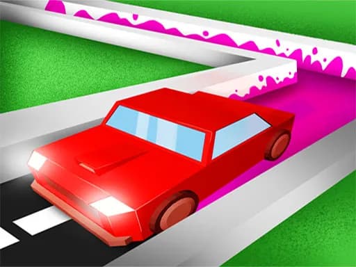 Roller Road Splat - Araba Boyama 3D‏
