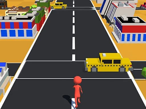 Eğlenceli Yol Yarışı 3D