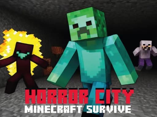 Korku Şehri Minecraft Hayatta Kal