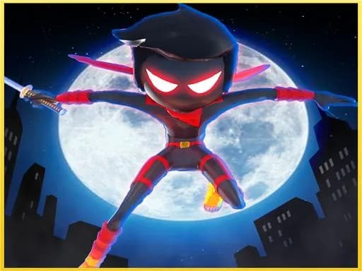Stickman Ninja Samurai - Kılıç Savaş Oyunları