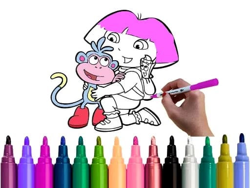 Dora Boyama Eğlencesi