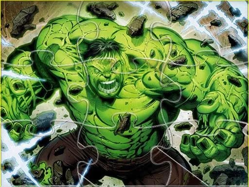 Hulk Süper Kahraman Eşleştirme 3 Bulmaca