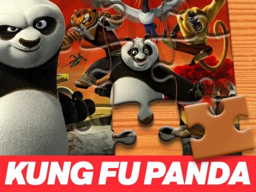 Kung Fu Panda Yapboz Bulmacası