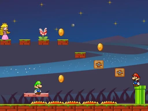 Mario Bros Prensesi Kurtar