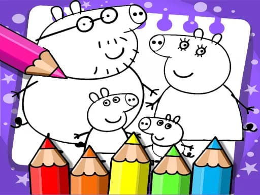 Peppa Pig Boyama Kitabı