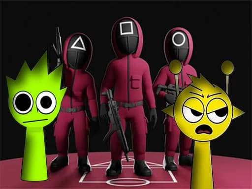 Squid Game Sprunki FNF Savaşı