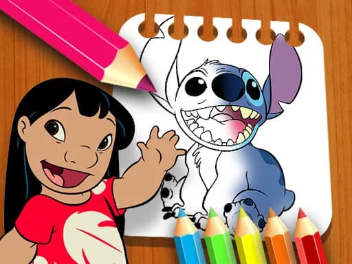 Lilo ve Stitch Boyama Kitabı