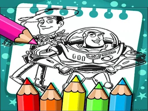 Toy Story Boyama Kitabı