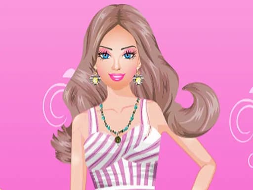 Barbie Alışveriş Elbisesi