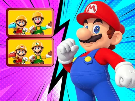 Super Mario Farklılıkları Bulmaca