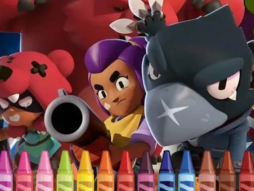 Brawl Stars Boyama Kitabı