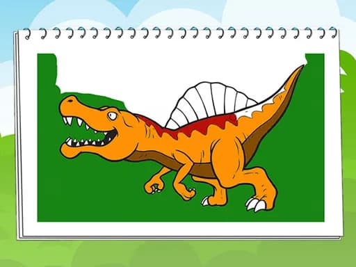 Renkli Kitap Dinozorlar