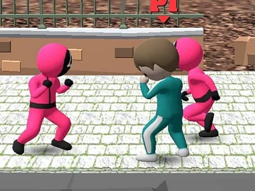 Squid Game Çoklu Oyunculu Dövüş
