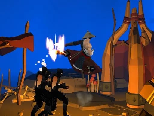 Savaşçı Dövüşçüler Samurai Sim
