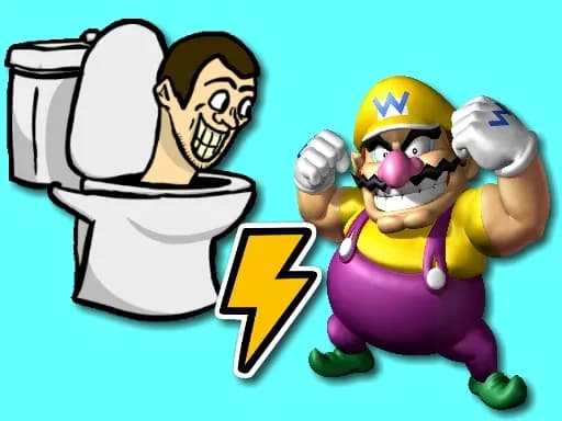 Skibidi Tuvalet vs Wario