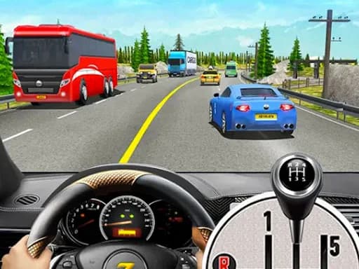 Hızlı Araba Yarışı 3D