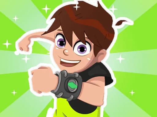 Ben 10 Tepe Araba Yarışı Uzaylı Çocuk