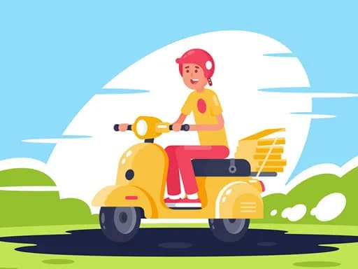 Şehir Scooter Sürüşleri Yapboz