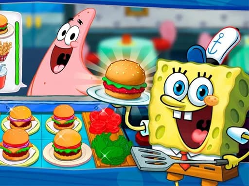 SpongeBob Cook : Restaurant Yönetimi ve Yemek Oyunu