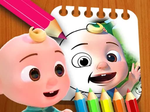 Cocomelon Boyama Kitabı