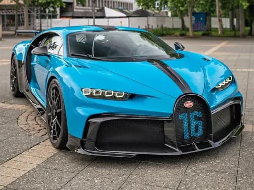 Bugatti Spor Araba Bulmacası