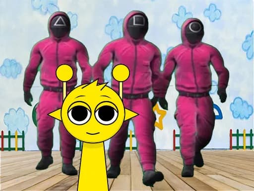 Squid Game Odasında Sprunki