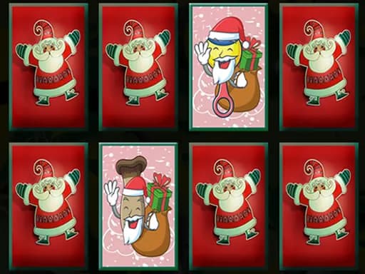 Noel Maskotları Hafıza Oyunu