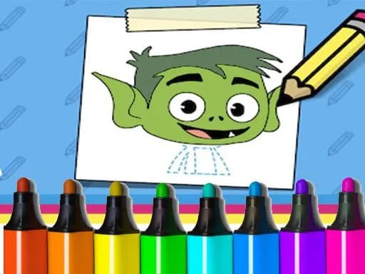 Teen Titans Go! Beast Boy Nasıl Çizilir