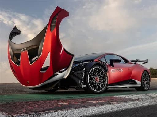 Lamborghini Huracan STO Kaydırma