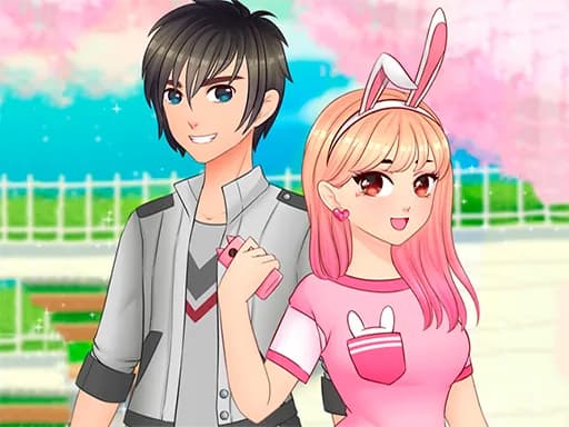 Romantik Anime Çiftleri Giydir