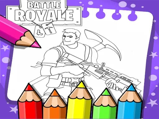 Fortnite Boyama Kitabı Oyunu