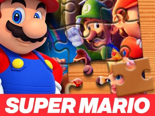 Süper Mario Kardeşler Yapboz Bulmacası