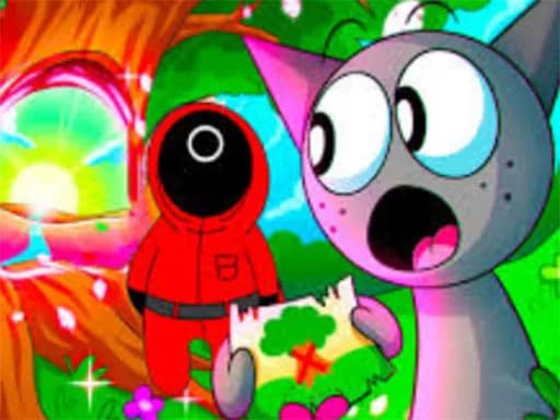 Sprunki ve Squid Game Buluşması