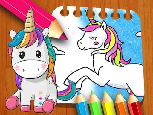 Unicorn Boyama Kitabı