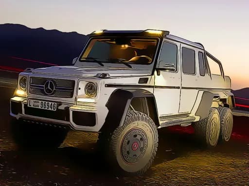 Alman 4x4 Araçlar Yapbozu