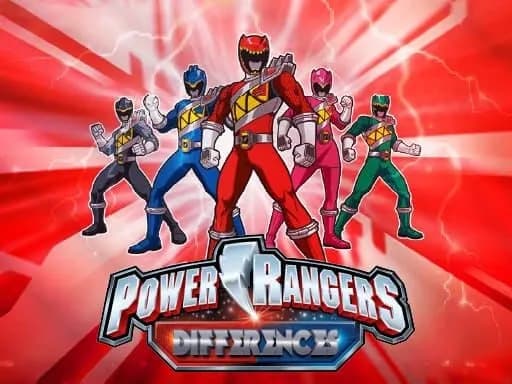 Farkları Bul - Power Rangers Spot Oyunu