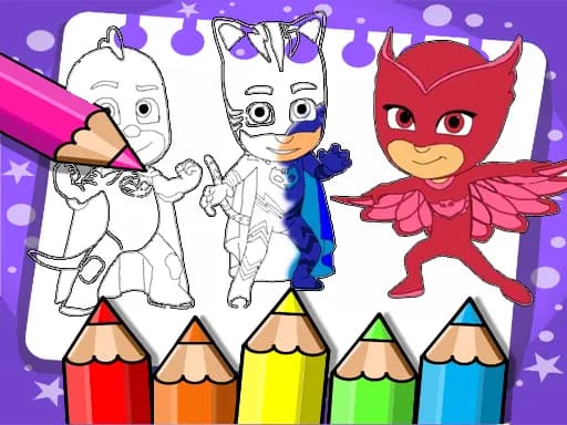 PJ Masks Boyama Kitabı
