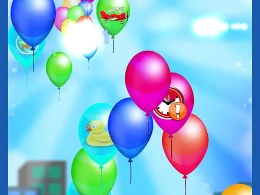 Balon Patlatma Oyunları Çocuklar