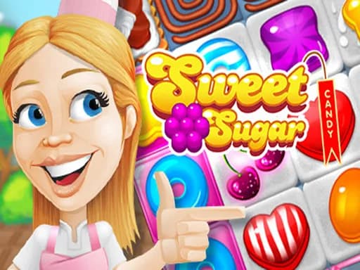 Candy Sweet Sugar - Eşleştir 3