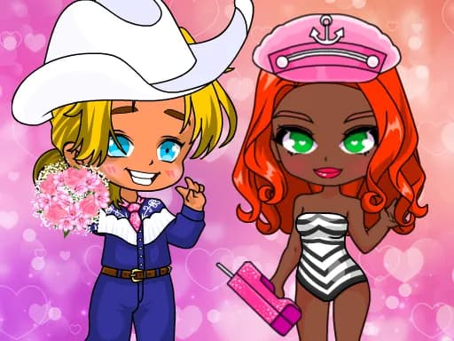 Sarışın Chibi Moda Gösterisi