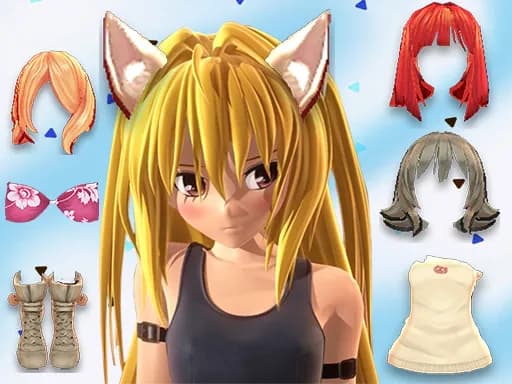 Sakora Anime Kıyafet Giydirme