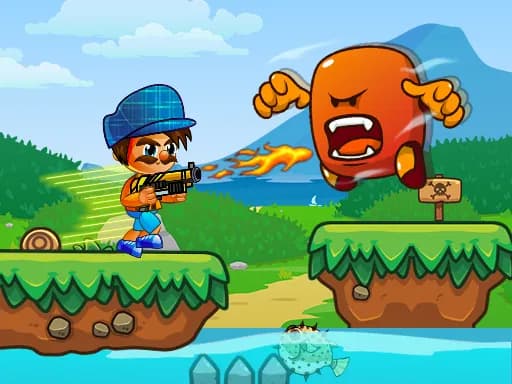Havalı Arcade Koşu Atlama Oyunu