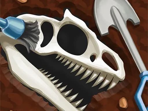 Dinozor Kemiklerini Kazma Oyunu