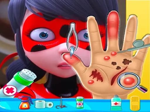 ladybug miraculous El Doktoru - Kızlar için Eğlenceli Oyunlar