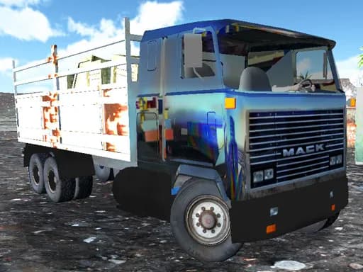 Yağmurda OffRoad Kamyonu